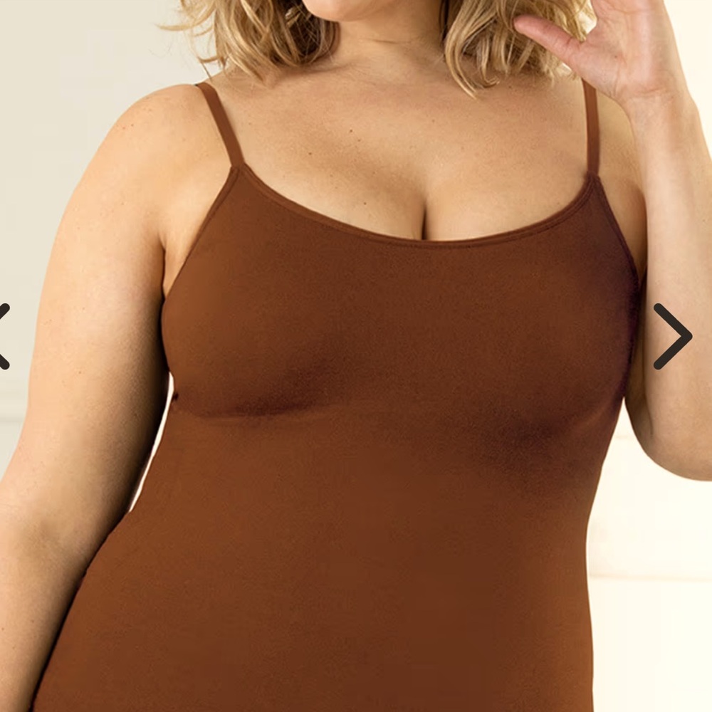 Shapermint Cami /Empetua NWT Chocolate